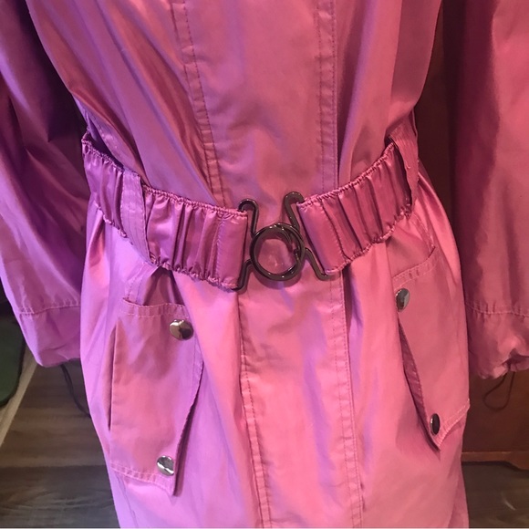 Adorable Barbie Pink Mid-length Spring Jacket - Like New! - Picture 9 of 16